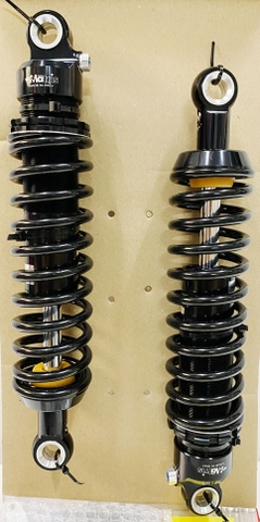 Phuộc sau Matris không bình dầu Triumph T120/T100 - màu Black