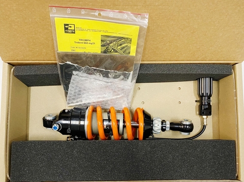 Phuộc đơn sau Matris Triumph Trident 660 không bình dầu + HPA