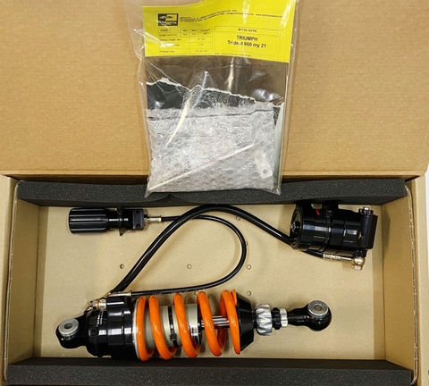 Phuộc đơn sau Matris Triumph Trident 660 có bình dầu + HPA