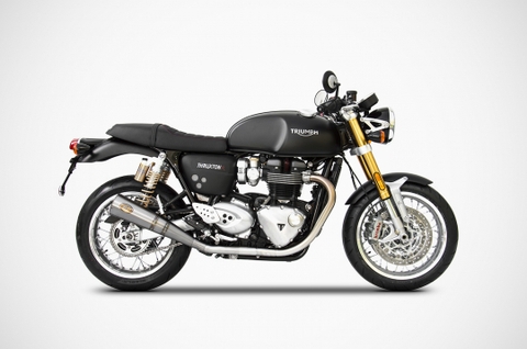Pô Zard Triumph Thruxton R - Slip On N.2 Silencers Conical