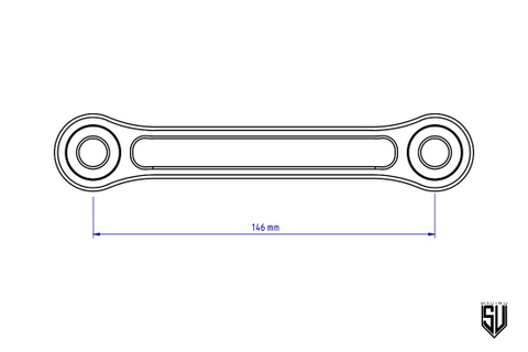 CNC Racing - Thanh hạ phuộc V4/ SFS V4