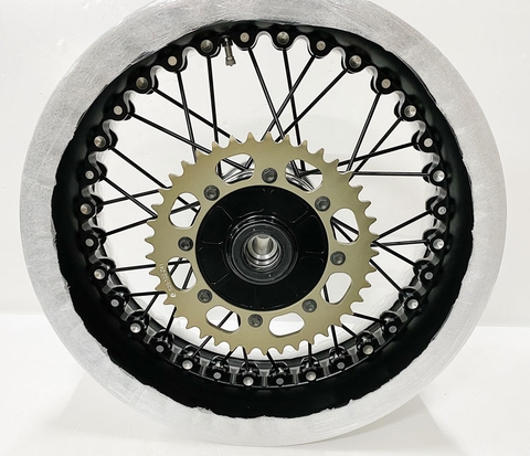 Mâm KINEO Triumph Street Scrambler Đen Bạc