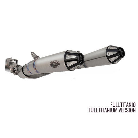 Pô Zard BMW R NINE-T T1200 - Slip On N.2 Silencers Titanium