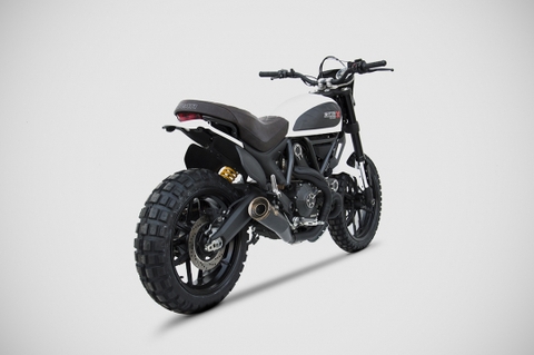 Pô Zard DUCATI SCRAMBLER 800 - Slip On Zuma Silencer