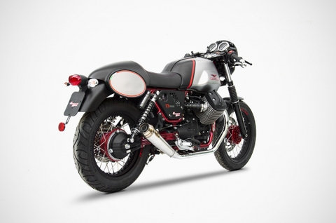 Pô Zard MOTO GUZZI V7 II Racer - Slip On N.2 Silencers