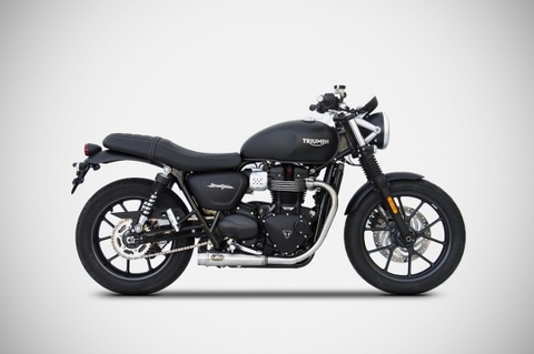 Pô Zard Triumph Street Twin - Slip On N.2 Silencers