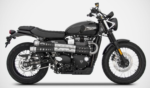 Pô Zard Triumph Street Scrambler 2017/19 - Slip On N.2 Six-Day