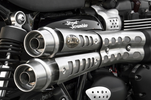 Pô Zard Triumph Street Scrambler 2017/19 - Slip On N.2 Six-Day