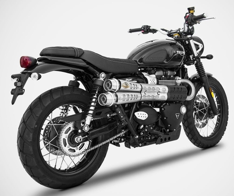 Pô Zard Triumph Street Scrambler 2017/19 - Slip On N.2 Six-Day