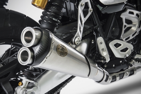 Pô Zard Triumph Scrambler 1200 - Full Kit  2>1 Low Mounted