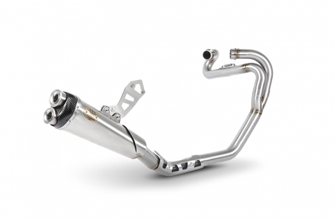 Pô Zard Triumph Scrambler 1200 - Full Kit  2>1 Low Mounted