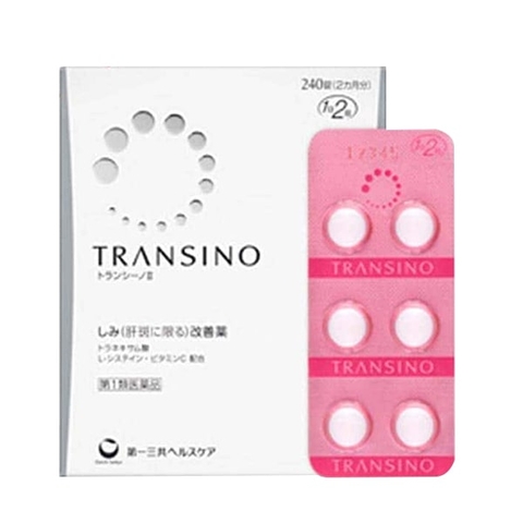 Viên uống giảm nám Transino Nhật Bản 240 viên