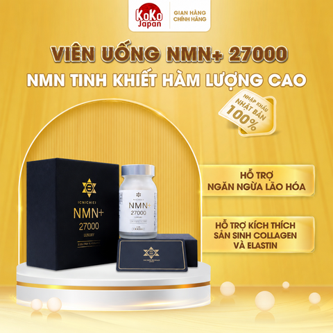 NICHIEI NMN+27000 LUXURY / Hộp Đen