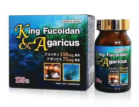 KING FUCOIDAN & AGARICUS 120 viên