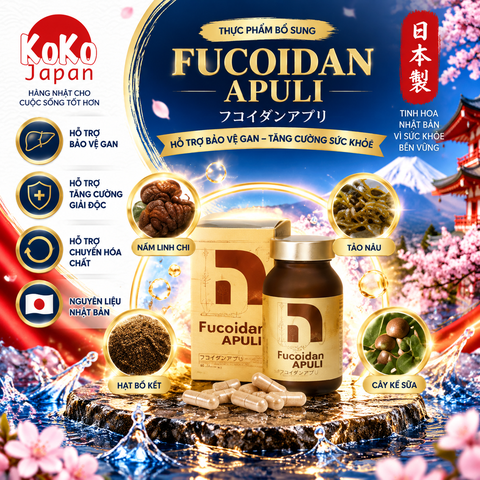 Viên uống NatureMedic Fucoidan 3-Plus 160 viên
