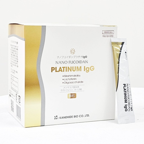 Nano Fucoidan Platinum IgG – Hỗ trợ tăng cường hệ miễn dịch
