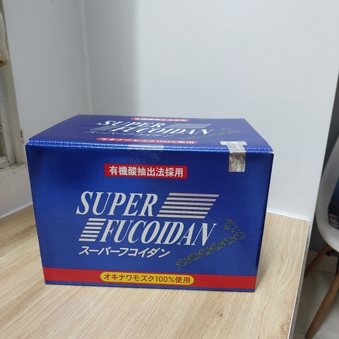Super Fucoidan 30 túi hàng Xuất Khẩu độc quyền
