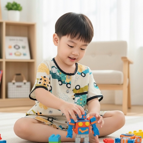 bé trai - tay ngắn quần đùi nhỏ