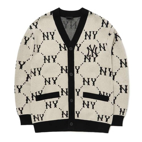 Áo Cardigan MLB Monogram New York Yankees