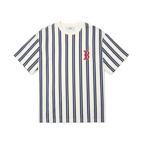 Áo Phông MLB Ethnic Stripe Mega Overfit