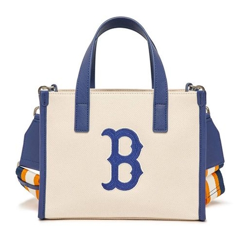 Túi Đeo Chéo MLB Basic Big Logo Canvas Small Tote Bag