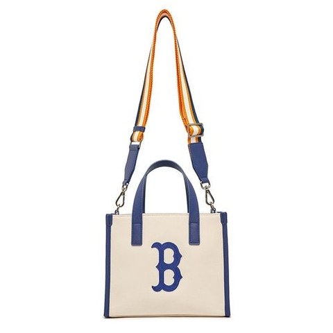 Túi Đeo Chéo MLB Basic Big Logo Canvas Small Tote Bag