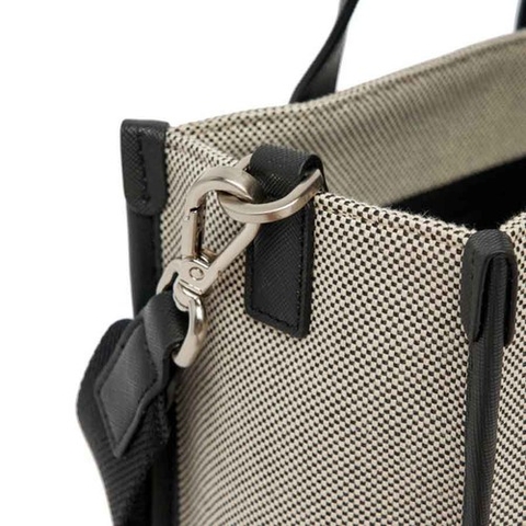 Túi Đeo Chéo MLB Basic Big Logo Canvas Small Tote Bag
