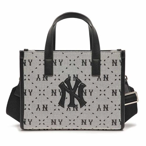 Túi Xách MLB Big Diamond Monogram Jacquard Small Tote Bag New York Yankees