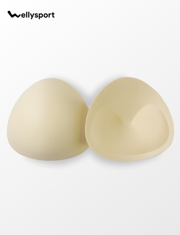 Mút Đệm Ngực Cho Áo Bra, Áo Tập Gym, Yoga Hình Tam Giác Đệm Nâng , Welly Sport - 1 cặp