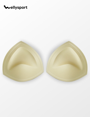 Mút Đệm Ngực, Welly Sport Cho Áo Bra, Áo Tập Gym, Yoga Hình Tam Giác Nâng vừa - 1 cặp