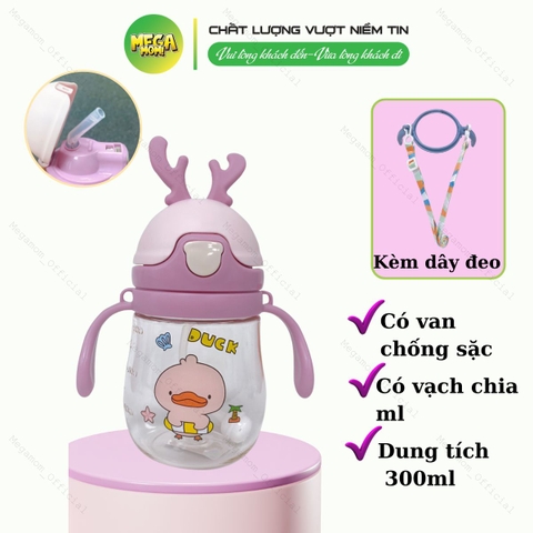 Bình hươu 300ml-Có van chống sặc