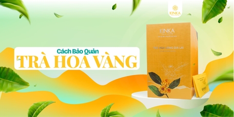 Cách bảo quản trà hoa vàng giữ nguyên hương vị