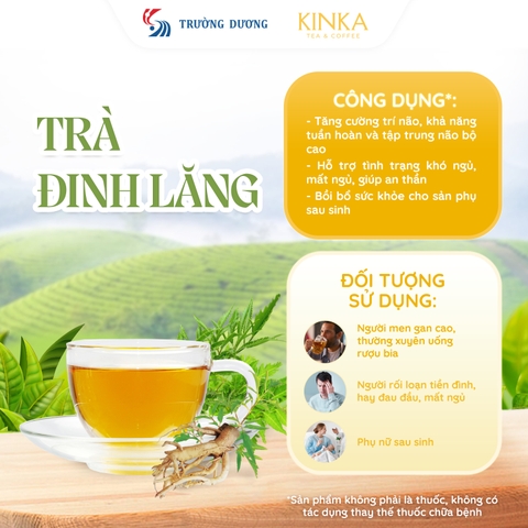 Trà Đinh Lăng 50g (25 gói x 2g)