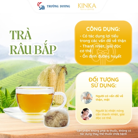 Trà Râu Bắp 50g (25 gói x 2g)
