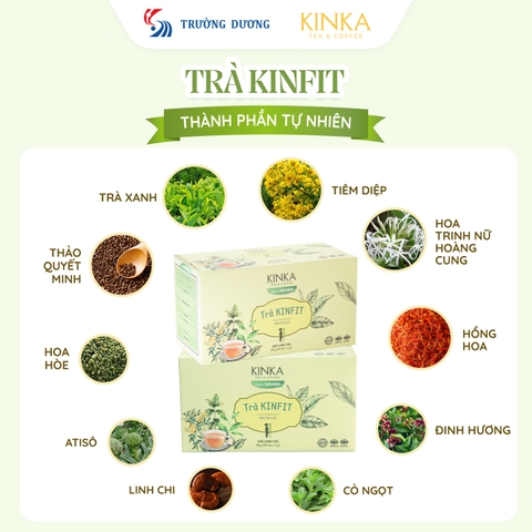 Trà thảo mộc KINFIT 60g (30 gói x 2g)