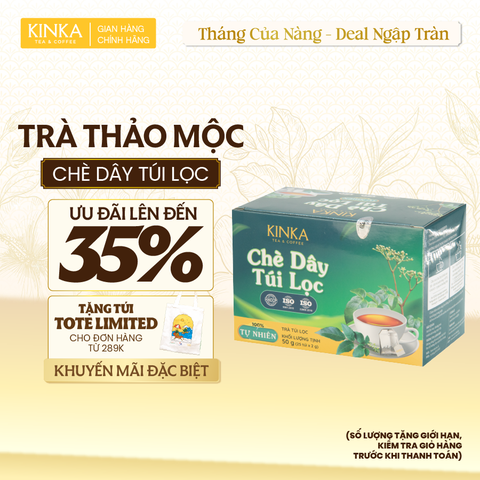 Chè Dây túi lọc 50g (25 gói x 2g)
