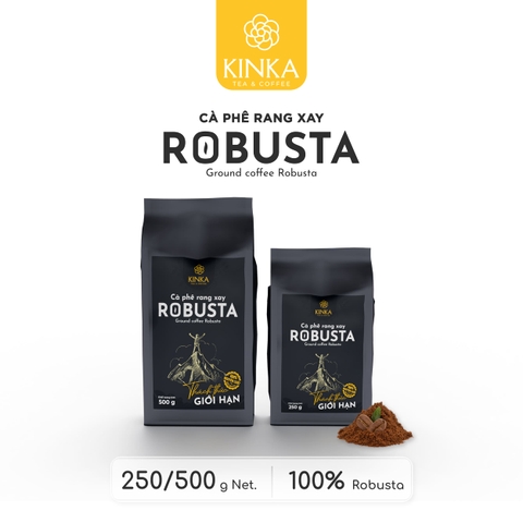 Cà phê Robusta rang xay - THÁCH THỨC GIỚI HẠN - 100% nguyên chất