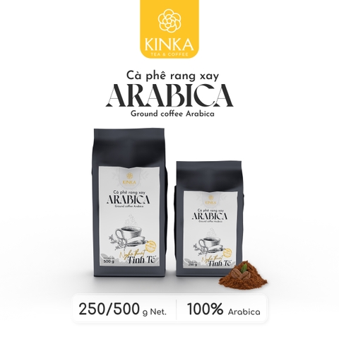 Cà phê Arabica rang xay - NGHỆ THUẬT TINH TẾ - 100% Nguyên chất