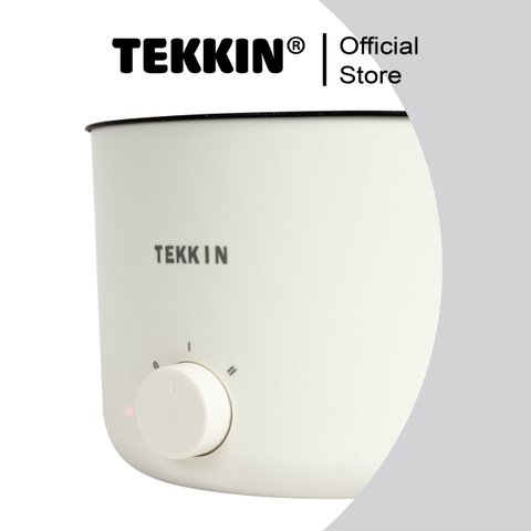 Nồi Lẩu Điện Mini Đa Năng 2 Tầng TEKKIN TI-20A 1.6L Lòng Nồi Chống Dính Lẩu Chiên Xào Bảo Hành 12 Tháng