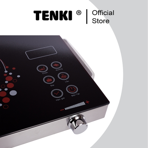 Bếp hồng ngoại cảm ứng Tenki mặt kính caremic siêu bền chịu nhiệt cao