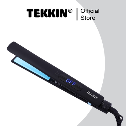 Máy Duỗi Tóc TEKKIN TI-615 3 IN 1 Ép Kẹp Duỗi Là Làm Tóc Xoăn Thanh Uốn Bằng Gốm Ceramic Siêu Bền Nóng Nhanh