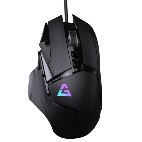 Chuột chơi game có dây siêu nhạy 7200 DPI TEKKIN D20 dành cho game thủ chuyên nghiệp