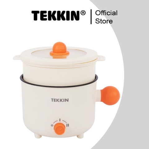 Nồi lẩu điện TEKKIN TI-25A 1.8L chống dính chiên xào lẩu bảo hành 12 tháng