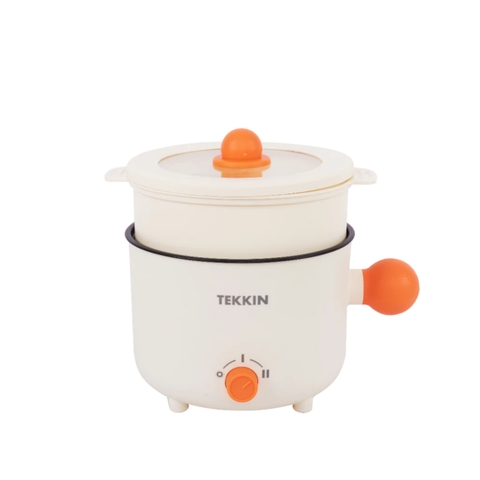 Nồi lẩu điện TEKKIN TI-25A 1.8L chống dính chiên xào lẩu bảo hành 12 tháng