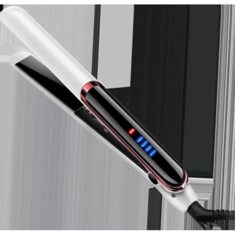 Máy ép duỗi tóc, uốn xoăn tóc cao cấp 3 trong 1 , Chất liệu gốm ngăn ngừa hư tổn tóc