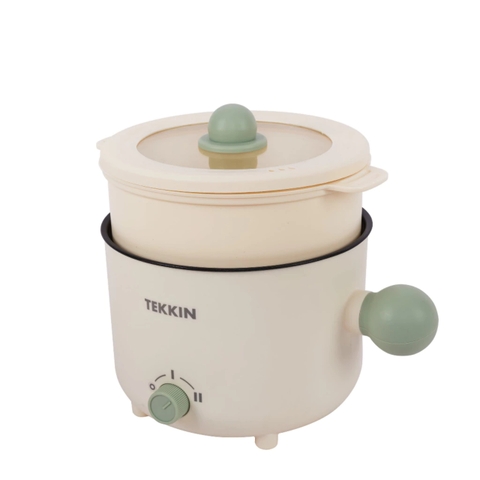 Nồi lẩu điện TEKKIN TI-25A 1.8L chống dính chiên xào lẩu bảo hành 12 tháng