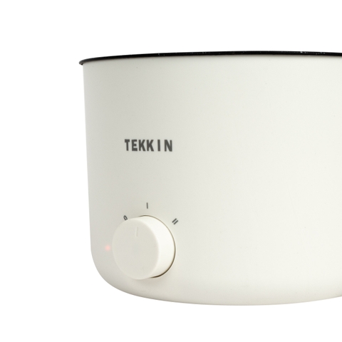Nồi Lẩu Điện Mini Đa Năng 2 Tầng TEKKIN TI-20A 1.6L Lòng Nồi Chống Dính Lẩu Chiên Xào Bảo Hành 12 Tháng