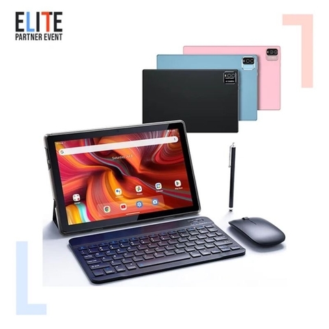 ￼Máy tính bảng 10.1 inch TEKKIN TI-8020 cpu 4 nhân 2.0ghz ram 4gb bộ nhớ 64gb tặng bao da chiến game