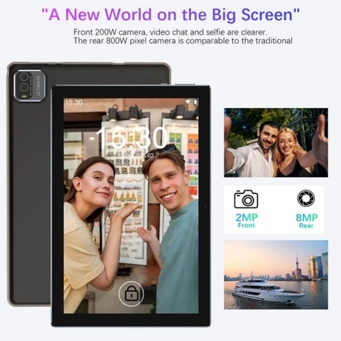 ￼Máy tính bảng 10.1 inch TEKKIN TI-8020 cpu 4 nhân 2.0ghz ram 4gb bộ nhớ 64gb tặng bao da chiến game