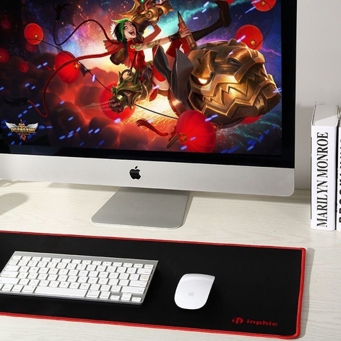 ￼Miếng Lót Chuột Cỡ Lớn 80x30 cm TEKKIN Inphic L1C Chất Liệu Cao Su Tự Nhiên Siêu Nhạy Chống Nước - Hàng Chính Hãng